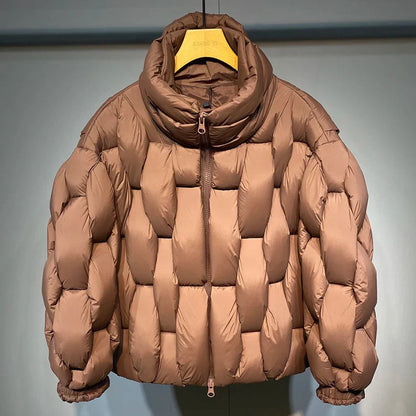 Fashion Luxury Men's Winter Parka Padded Jacket