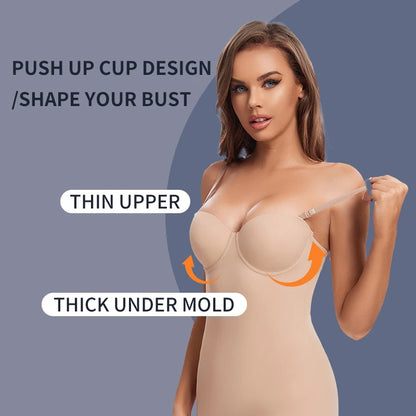 Women's Tube Shapewear with Underwire Cup