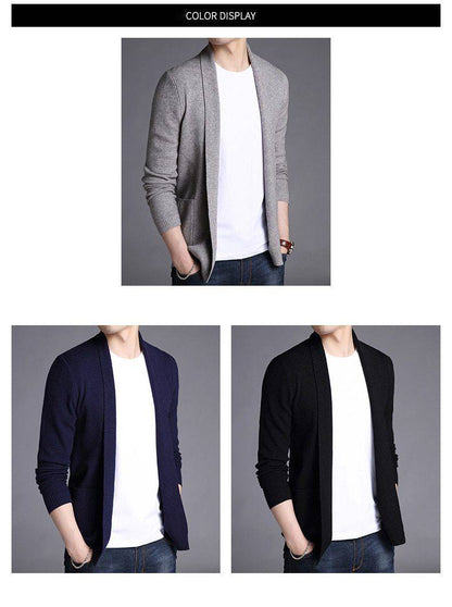 Men's Long Cardigan - ByDivStore