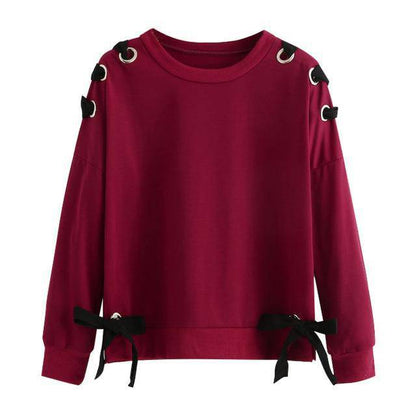 Women's Bow Sweatshirt - ByDivStore