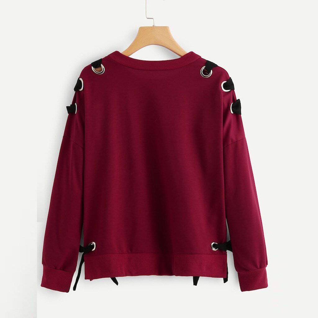 Women's Bow Sweatshirt - ByDivStore