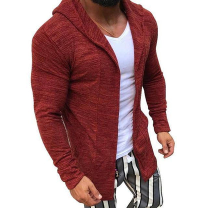 Men's Hooded Cardigan - ByDivStore