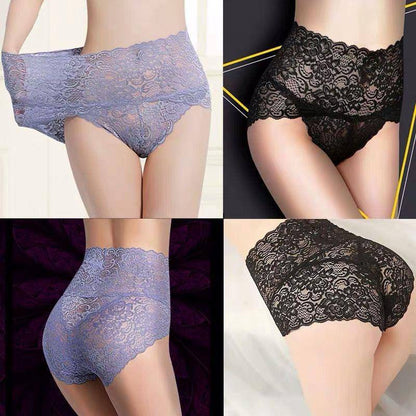 Women's Floral Lace Panties - ByDivStore