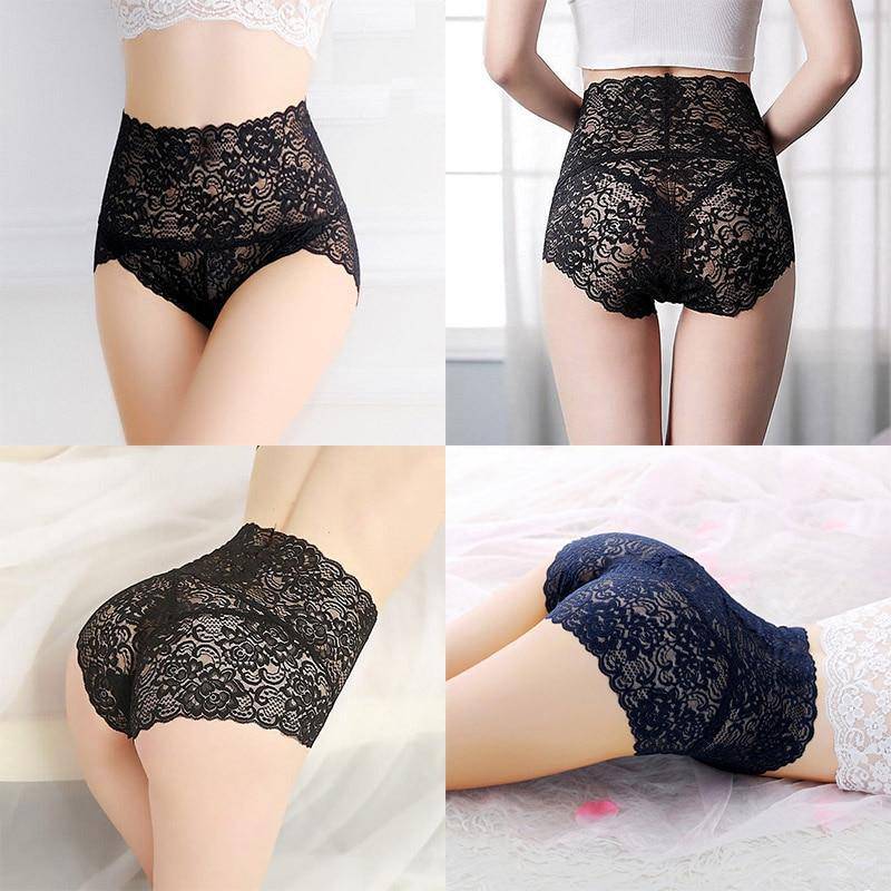 Women's Floral Lace Panties - ByDivStore