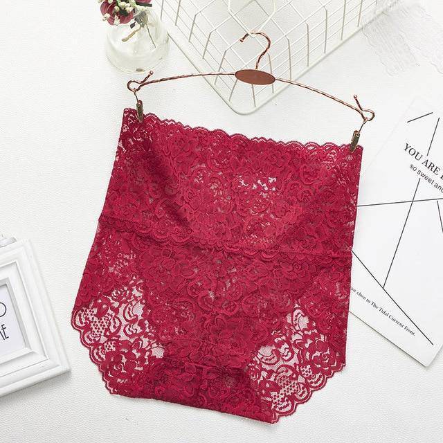 Women's Floral Lace Panties - ByDivStore