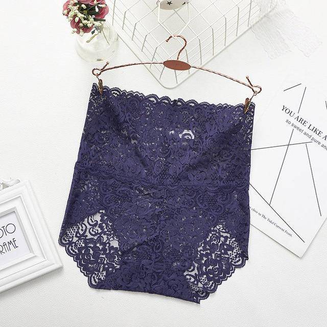 Women's Floral Lace Panties - ByDivStore