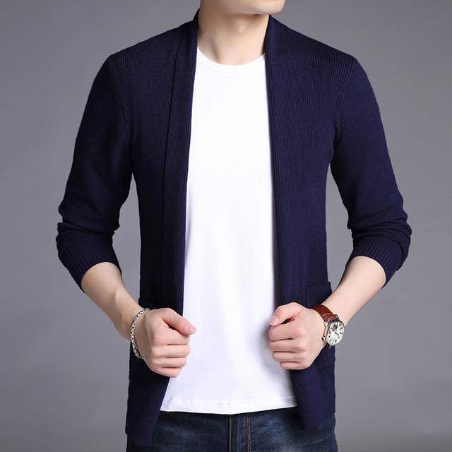 Men's Long Cardigan - ByDivStore