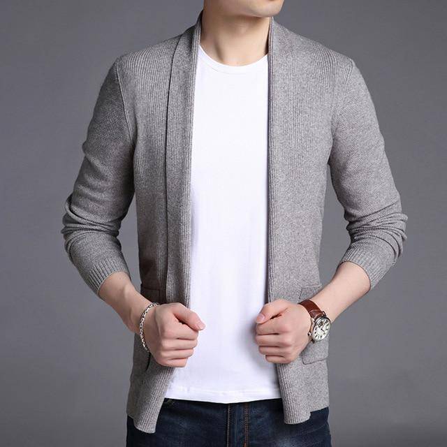 Men's Long Cardigan - ByDivStore