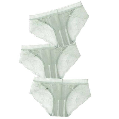 Women's 3Pcs Low-Rise Panties - ByDivStore