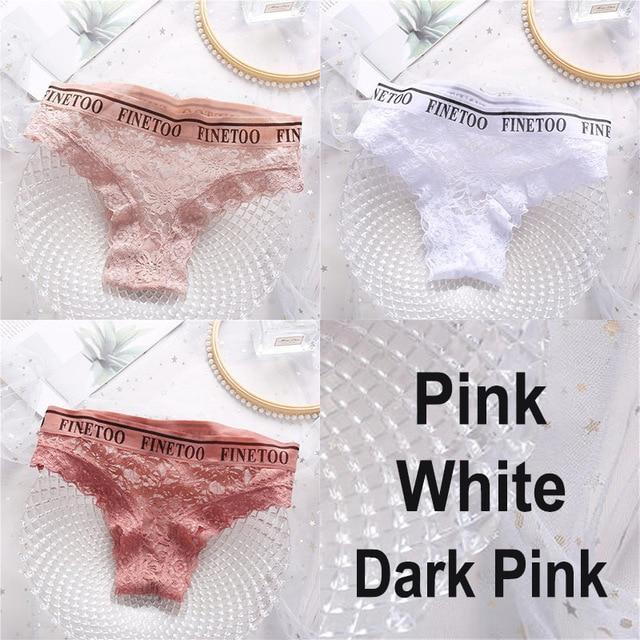 Women's 3Pcs Lace Panties - ByDivStore