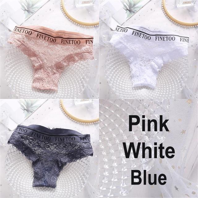 Women's 3Pcs Lace Panties - ByDivStore