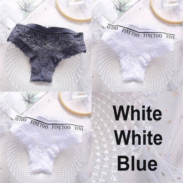 Women's 3Pcs Lace Panties - ByDivStore