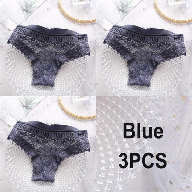 Women's 3Pcs Lace Panties - ByDivStore