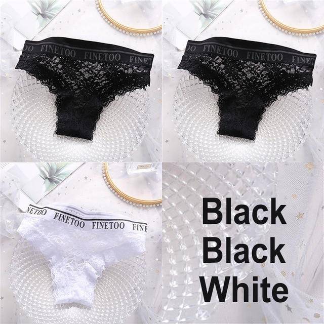 Women's 3Pcs Lace Panties - ByDivStore