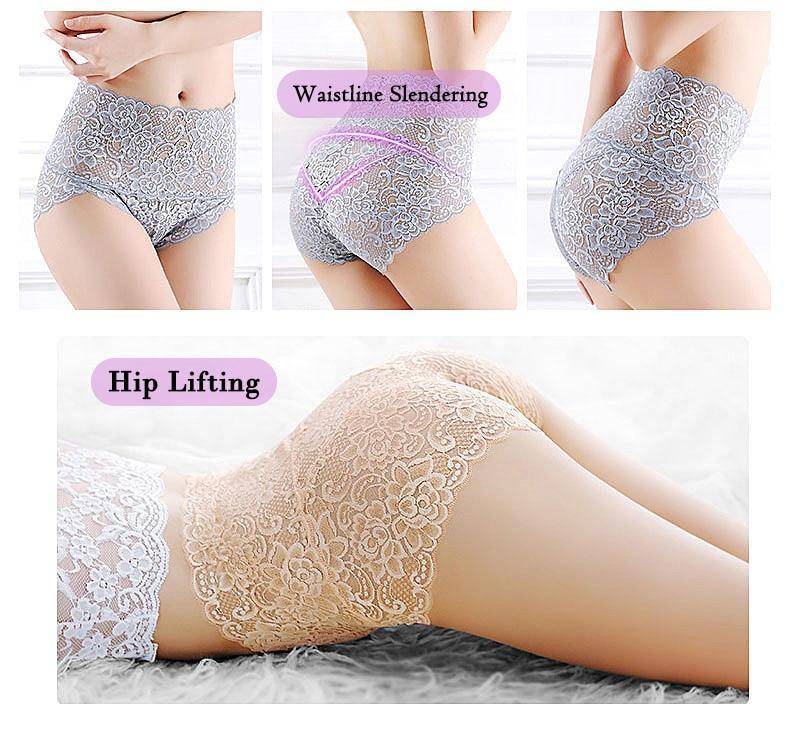 Women's Floral Lace Panties - ByDivStore