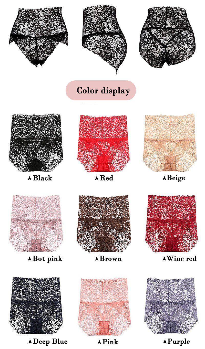 Women's Floral Lace Panties - ByDivStore