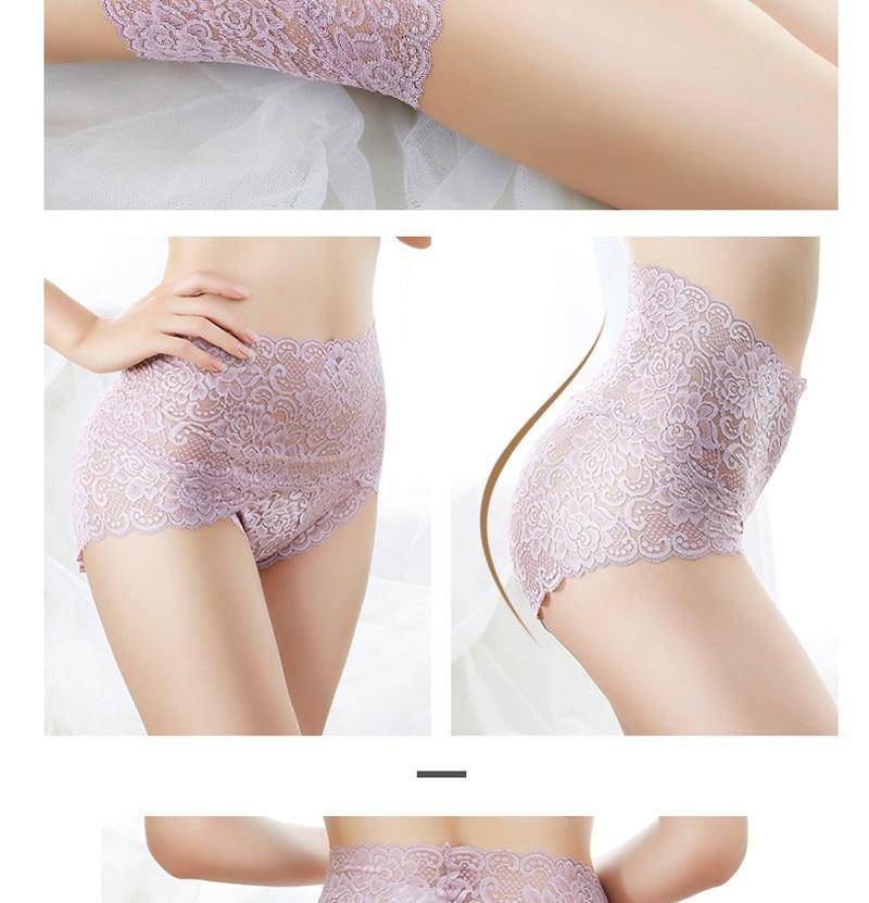 Women's Floral Lace Panties - ByDivStore