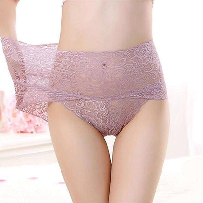 Women's Floral Lace Panties - ByDivStore