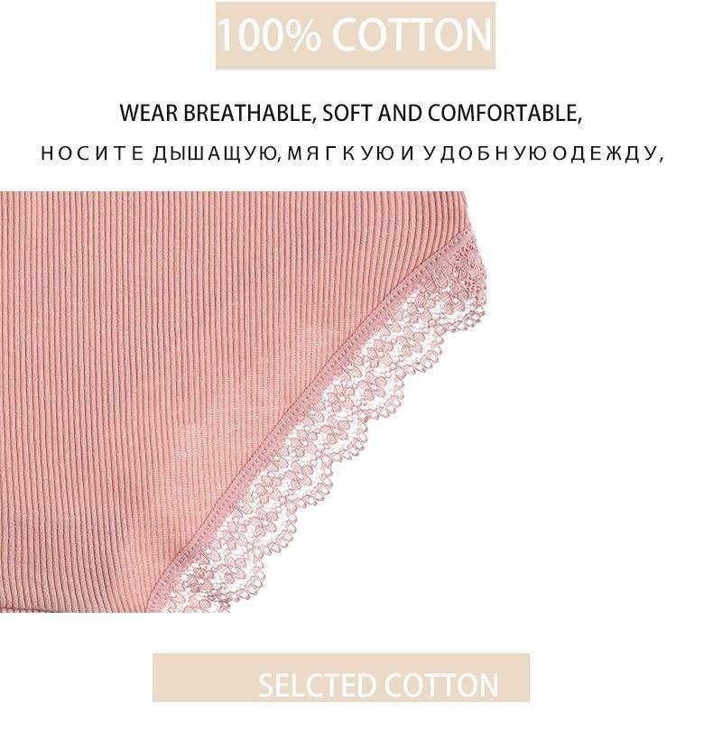 Women's 3Pcs Soft Cotton Panties - ByDivStore