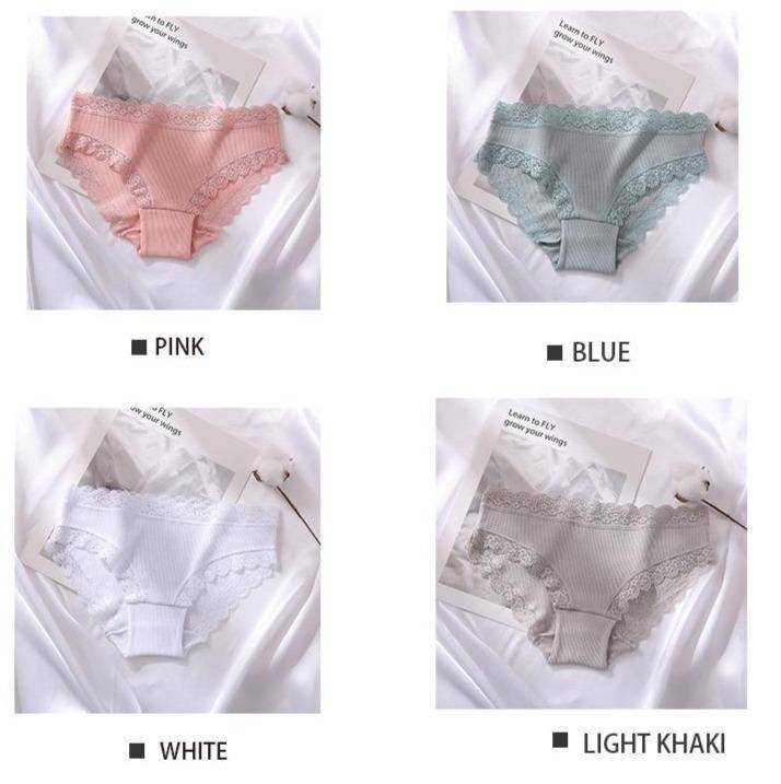 Women's 3Pcs Soft Cotton Panties - ByDivStore