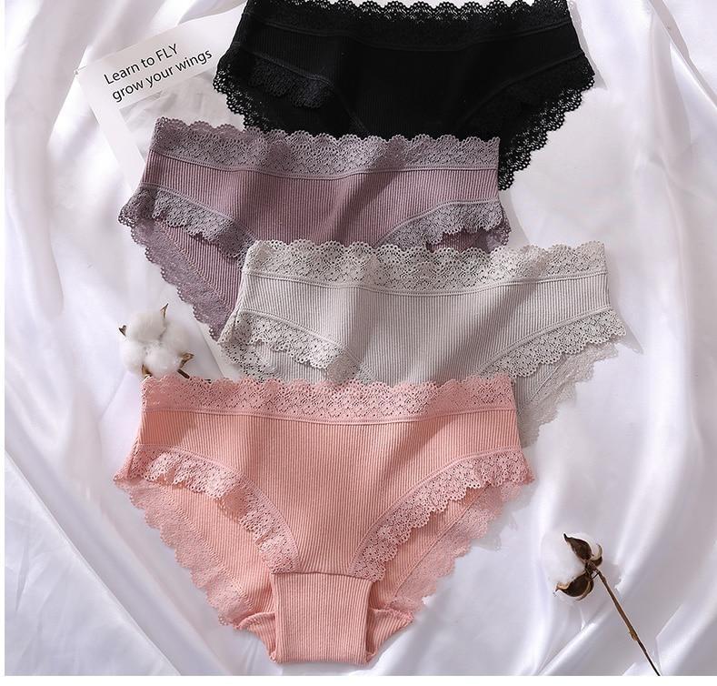 Women's 3Pcs Soft Cotton Panties - ByDivStore