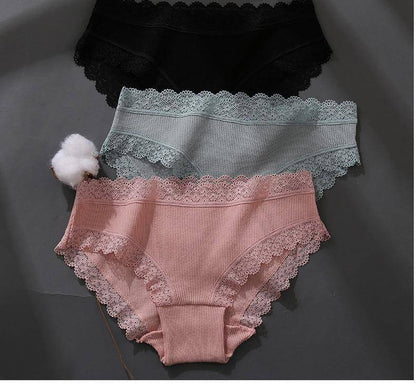 Women's 3Pcs Soft Cotton Panties - ByDivStore