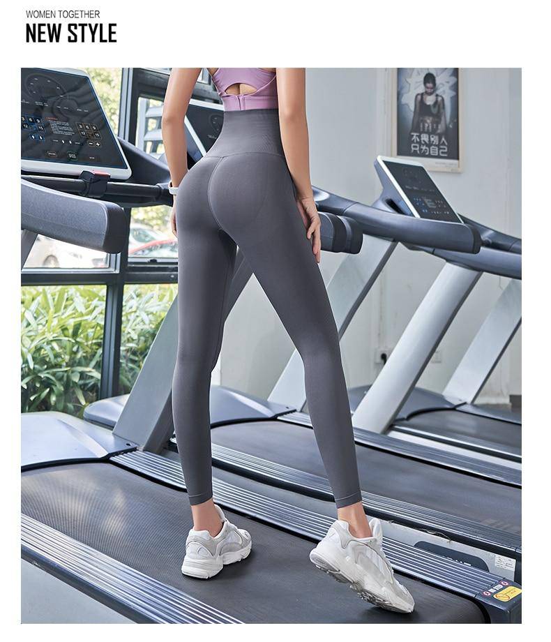 Women's High Waist Compression Tights Leggings - ByDivStore