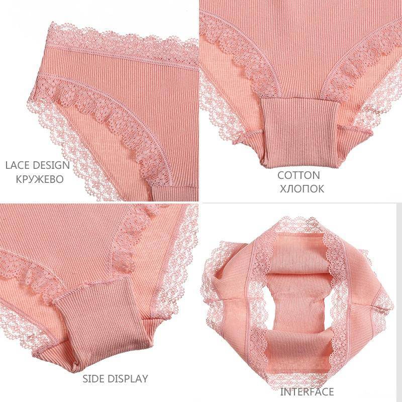 Women's 3Pcs Soft Cotton Panties - ByDivStore