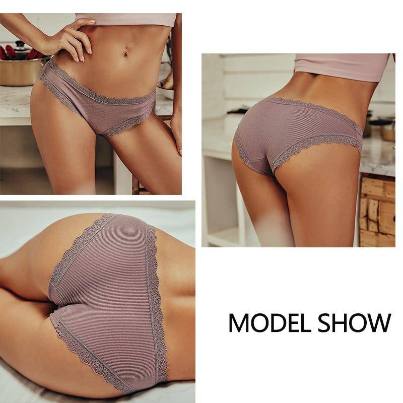 Women's 3Pcs Soft Cotton Panties - ByDivStore