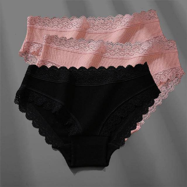 Women's 3Pcs Soft Cotton Panties - ByDivStore