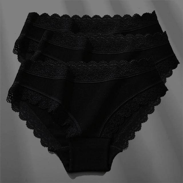 Women's 3Pcs Soft Cotton Panties - ByDivStore