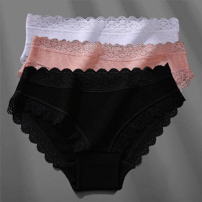 Women's 3Pcs Soft Cotton Panties - ByDivStore