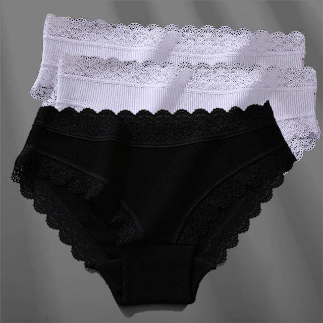 Women's 3Pcs Soft Cotton Panties - ByDivStore