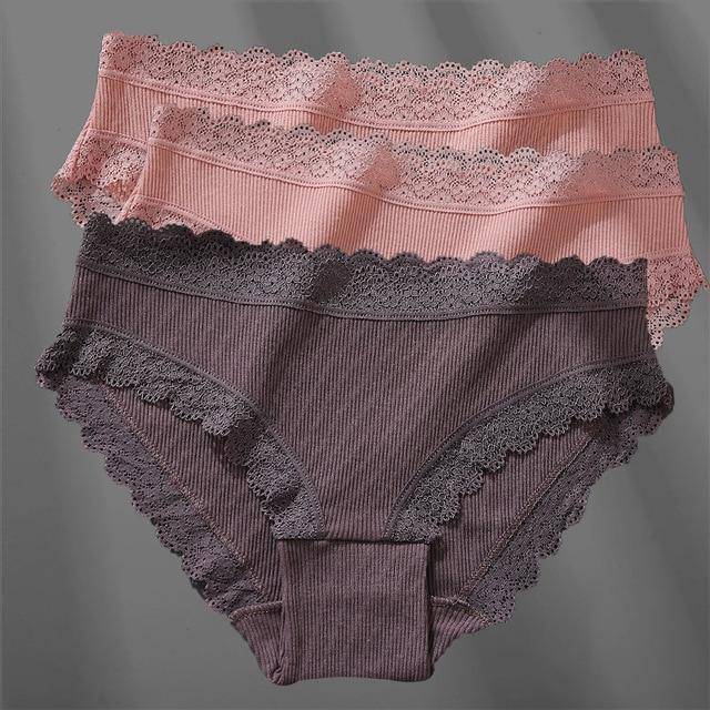 Women's 3Pcs Soft Cotton Panties - ByDivStore