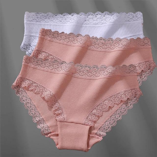 Women's 3Pcs Soft Cotton Panties - ByDivStore