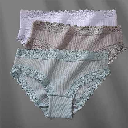 Women's 3Pcs Soft Cotton Panties - ByDivStore