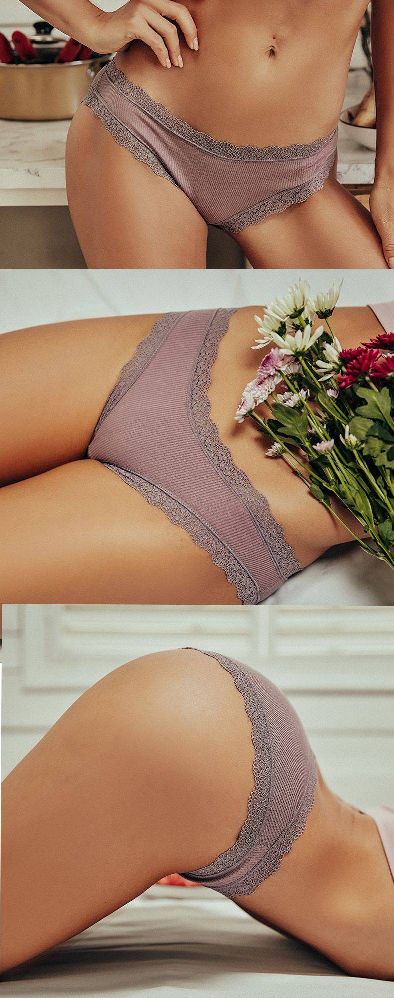 Women's 3Pcs Soft Cotton Panties - ByDivStore