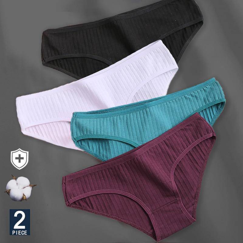 Women's 2Pcs Cotton Panties - ByDivStore