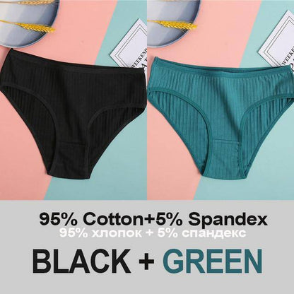 Women's 2Pcs Cotton Panties - ByDivStore