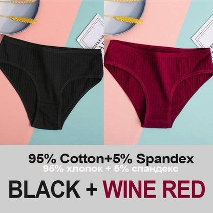 Women's 2Pcs Cotton Panties - ByDivStore