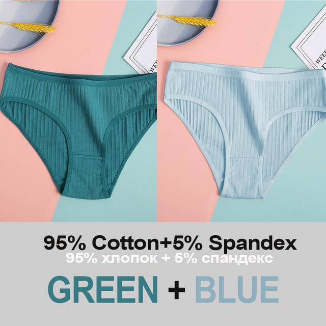 Women's 2Pcs Cotton Panties - ByDivStore