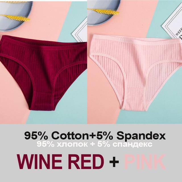 Women's 2Pcs Cotton Panties - ByDivStore