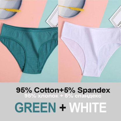 Women's 2Pcs Cotton Panties - ByDivStore