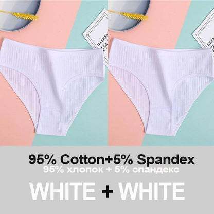 Women's 2Pcs Cotton Panties - ByDivStore