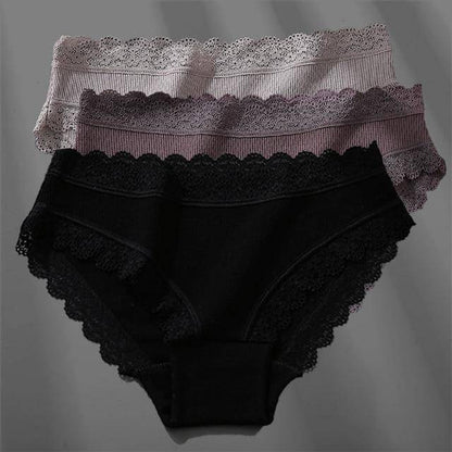 Women's 3Pcs Soft Cotton Panties - ByDivStore