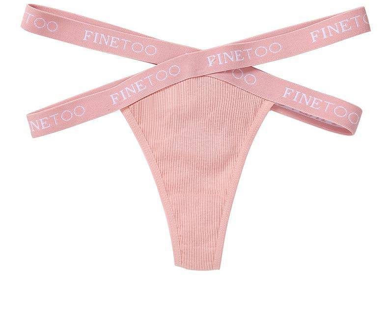 Women's 2Pcs Cross Strap Panties - ByDivStore