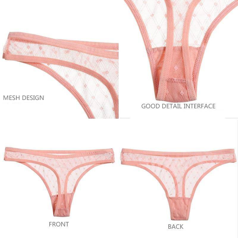 Women's 3Pcs G-String Thong Panties - ByDivStore