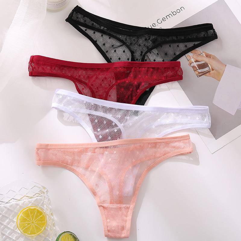 Women's 3Pcs G-String Thong Panties - ByDivStore