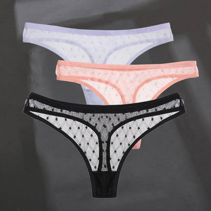 Women's 3Pcs G-String Thong Panties - ByDivStore