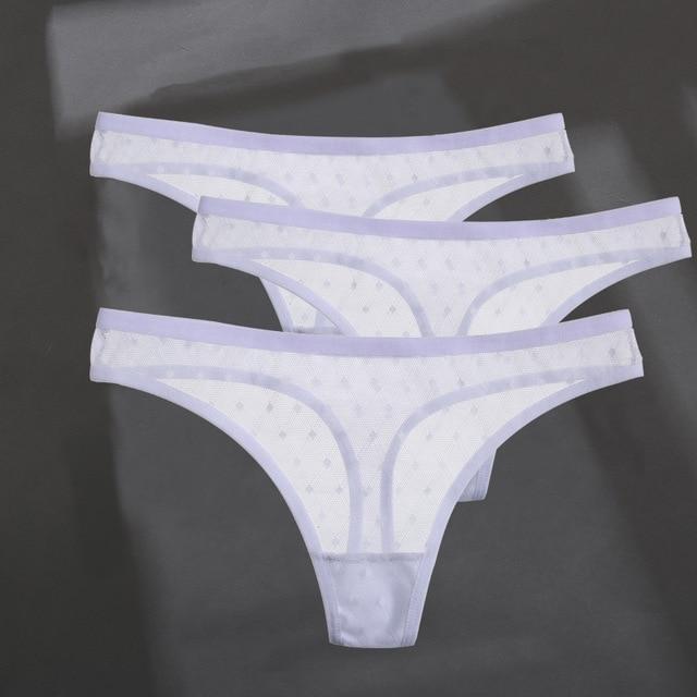 Women's 3Pcs G-String Thong Panties - ByDivStore